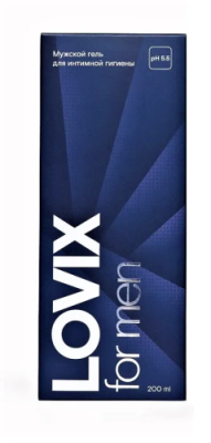 LOVIX For Men гель д/интимной гигиены мужской 200мл