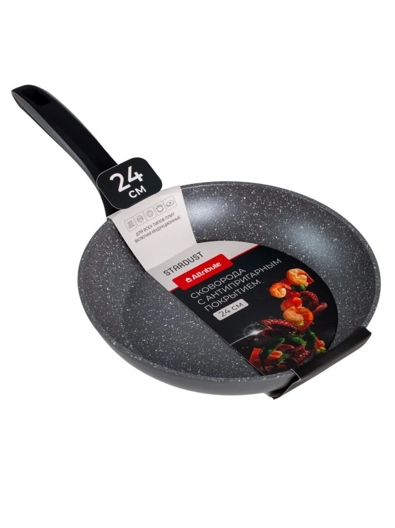 ATTRIBUTE Stardust сковорода индукция 24см AFP024