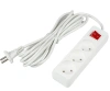 UNIEL удлинитель без заземления 10А 3гн. 5м S-CU3-5B WHITE