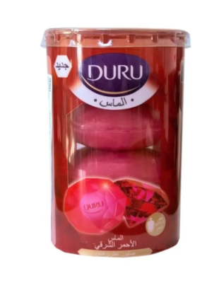 DURU Diamonds мыло туалетное рубин 4*90г