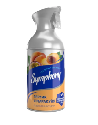 SYMPHONY освежитель воздуха персик и маракуйя с триггером 250мл