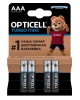 OPTICELL Turbo Max батарейки AAA 4шт