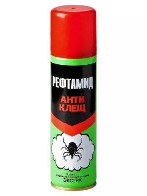 РЕФТАМИД аэрозоль антиклещ экстра 145мл
