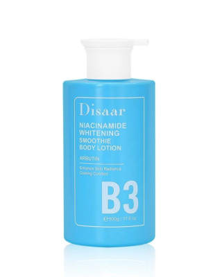 DISAAR лосьон д/тела с ниацинамидом niacinamide whitening smoothie body lotion 500мл