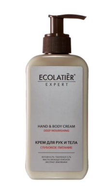 ECOLATIER Expert крем д/рук и тела глубокое питание 300мл