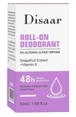 DISAAR дезодорант роликовый с грейпфрутом roll-on deodorant grapefruit extract+vitamin E 50мл
