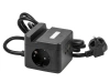 UNIEL удлинитель standard с/з шнур 1,5м 2 гнезда 3 USB 16А черный S-GCD2-1 SBUH BLACK